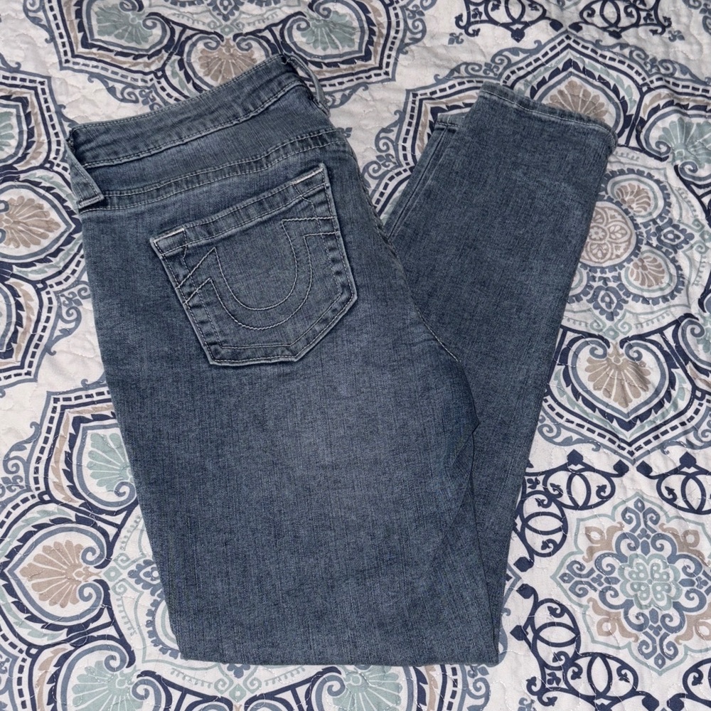 True Religion Jenny Curve Super Skinny Jeans